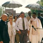 President of Senegal with Tour Guide